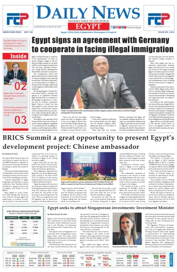 The Daily News Egypt - 30 Aug 2017