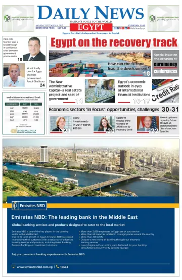 The Daily News Egypt - 18 Sep 2017