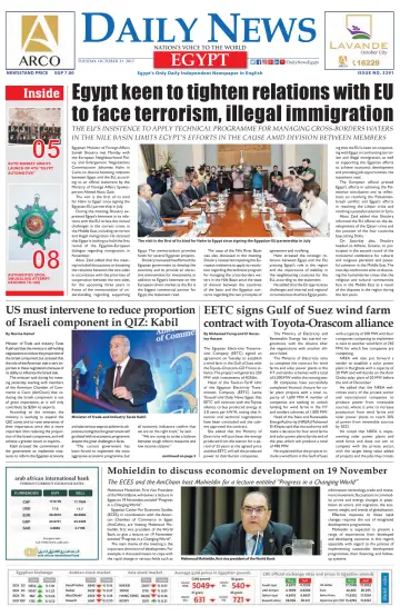 The Daily News Egypt - 31 Oct 2017