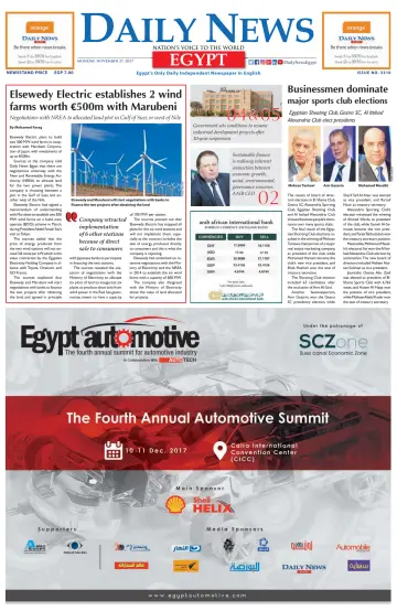 The Daily News Egypt - 27 Nov 2017