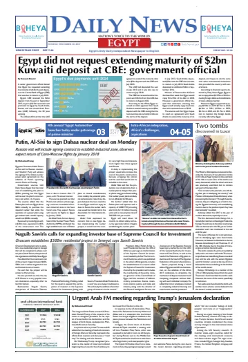 The Daily News Egypt - 10 Dec 2017