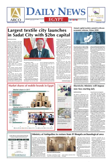 The Daily News Egypt - 16 Jan 2018