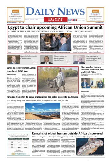 The Daily News Egypt - 29 Jan 2018