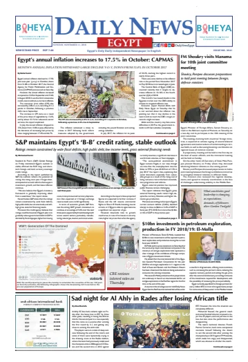 The Daily News Egypt - 11 Nov 2018