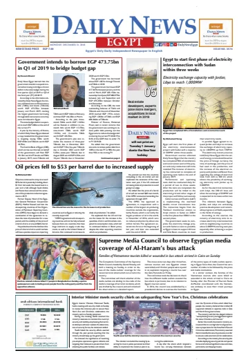 The Daily News Egypt - 31 Dec 2018