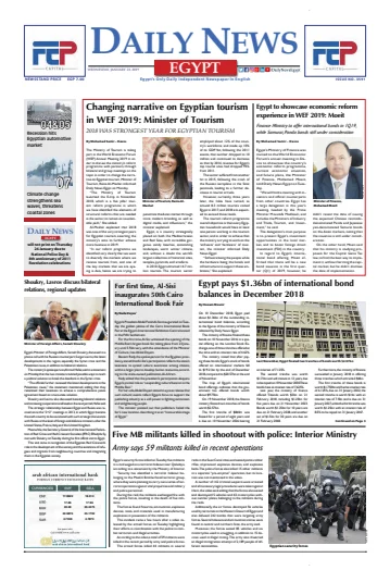 The Daily News Egypt - 23 Jan 2019