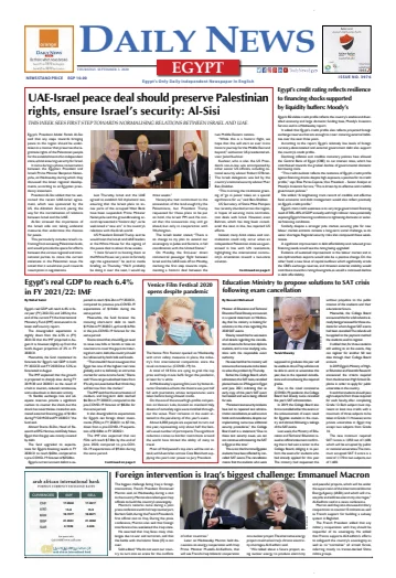 The Daily News Egypt - 3 Sep 2020