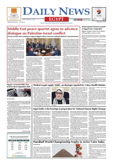The Daily News Egypt - 12 Jan 2021