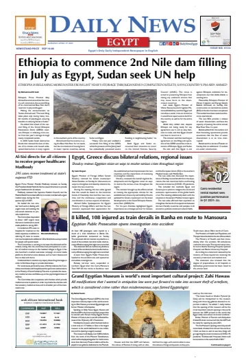 The Daily News Egypt - 19 Apr 2021