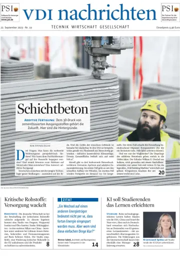 VDI Nachrichten - 22 九月 2023