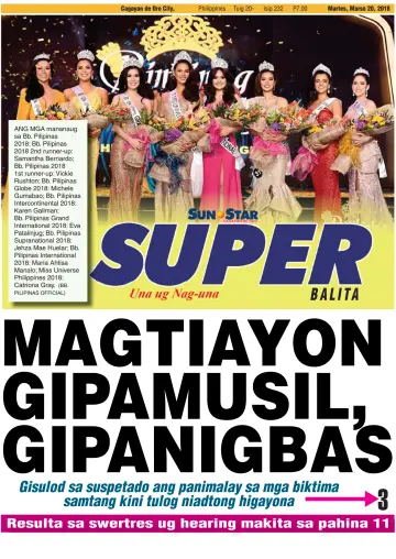 SuperBalita Cagayan de Oro - 20 Mar 2018
