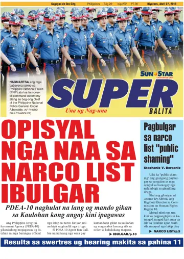 SuperBalita Cagayan de Oro - 27 Apr 2018