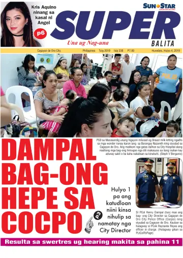 SuperBalita Cagayan de Oro - 4 Jul 2019