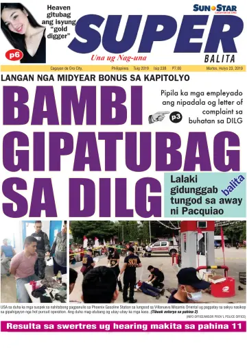 SuperBalita Cagayan de Oro - 23 Jul 2019