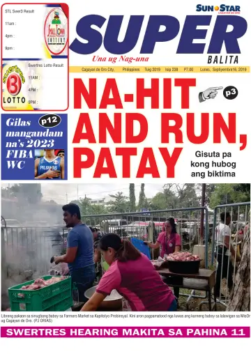 SuperBalita Cagayan de Oro - 16 Sep 2019