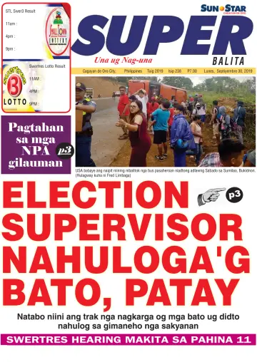 SuperBalita Cagayan de Oro - 30 Sep 2019