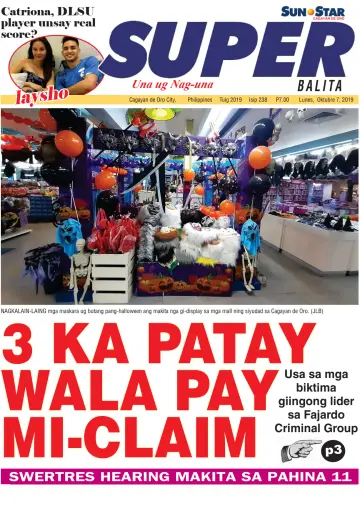 SuperBalita Cagayan de Oro - 7 Oct 2019