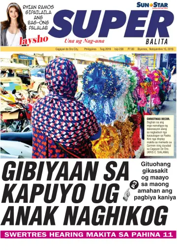 SuperBalita Cagayan de Oro - 15 Nov 2019