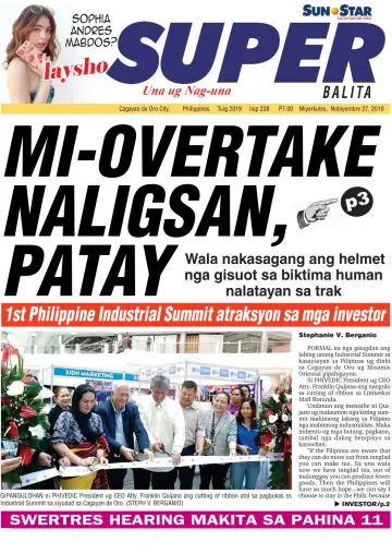SuperBalita Cagayan de Oro - 27 Nov 2019