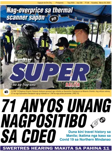 SuperBalita Cagayan de Oro - 26 Mar 2020