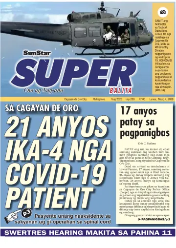 SuperBalita Cagayan de Oro - 4 May 2020