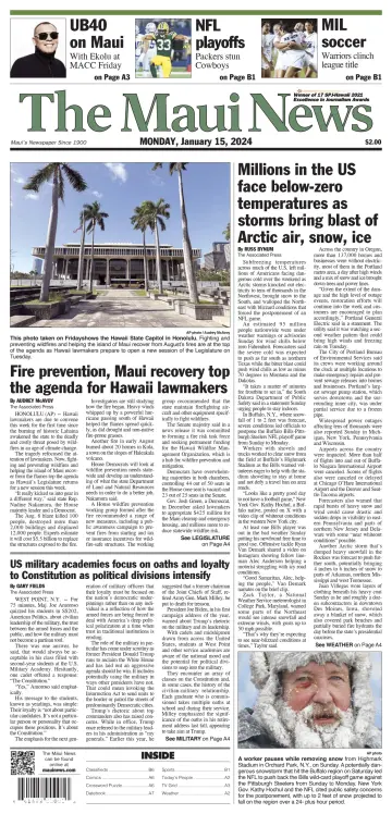 The Maui News - 15 Jan 2024