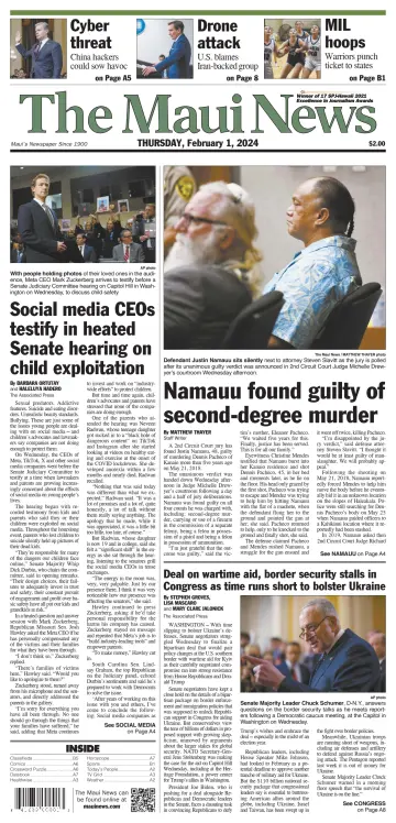 The Maui News - 1 Feb 2024