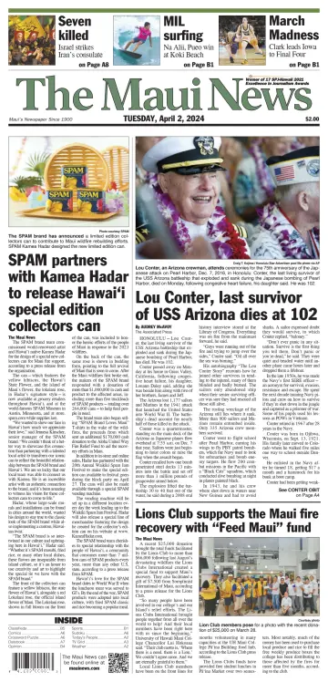 The Maui News - 02 4月 2024