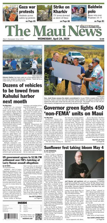 The Maui News - 24 Apr. 2024