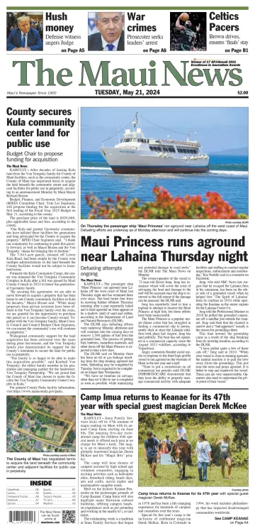 The Maui News - 21 Bealtaine 2024