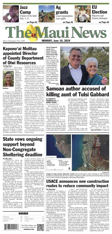 The Maui News - 10 Meith 2024