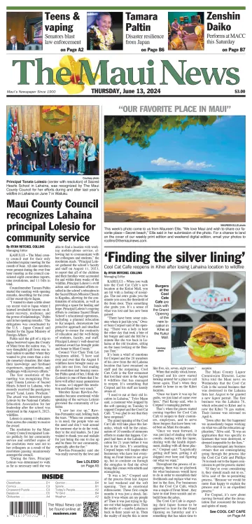 The Maui News - 13 Jun 2024