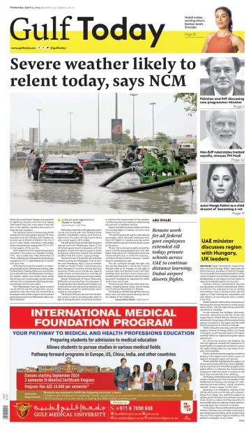 Gulf Today - 17 abril 2024