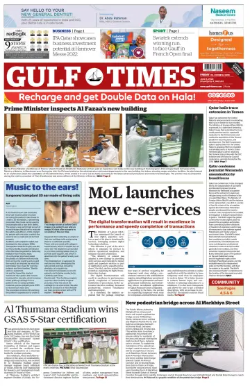 Gulf Times - 3 Jun 2022