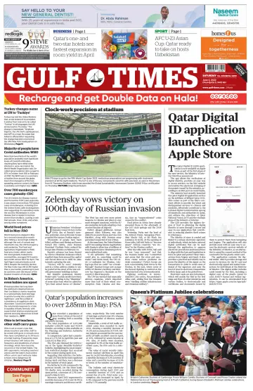 Gulf Times - 4 Jun 2022