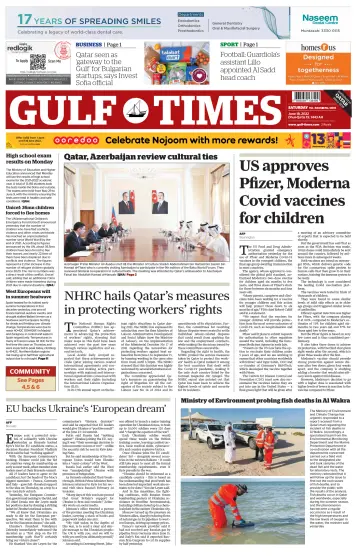 Gulf Times - 18 Jun 2022
