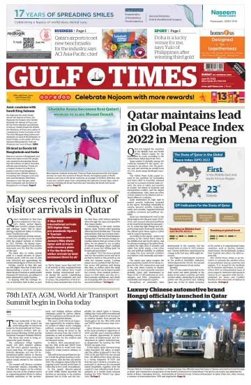 Gulf Times - 19 Jun 2022