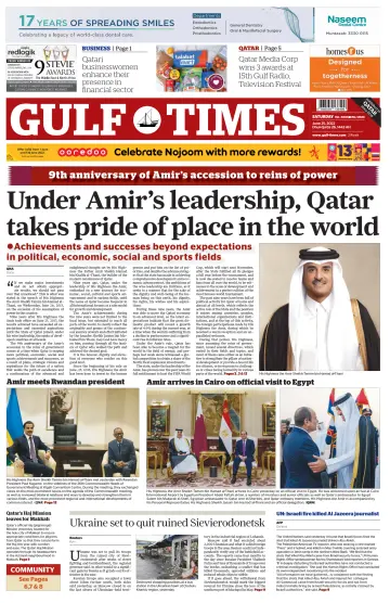 Gulf Times - 25 Jun 2022