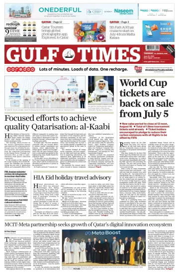 Gulf Times - 30 Jun 2022