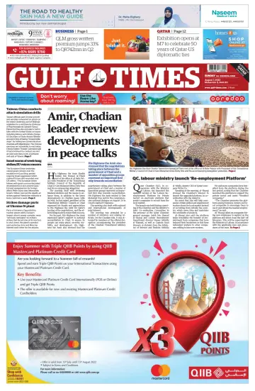 Gulf Times - 7 Aug 2022