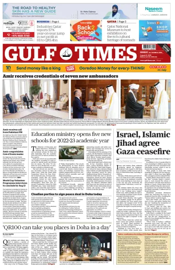 Gulf Times - 8 Aug 2022