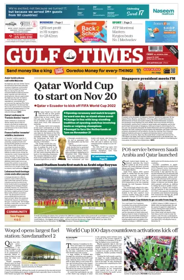 Gulf Times - 12 Aug 2022