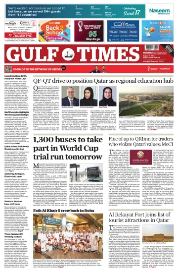 Gulf Times - 17 Aug 2022