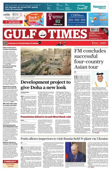 Gulf Times - 20 Aug 2022