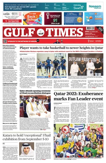 Gulf Times - 21 Aug 2022