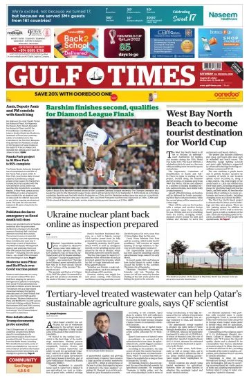 Gulf Times - 27 Aug 2022