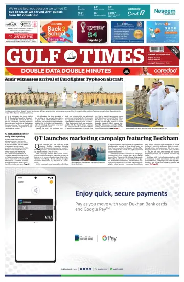 Gulf Times - 28 Aug 2022