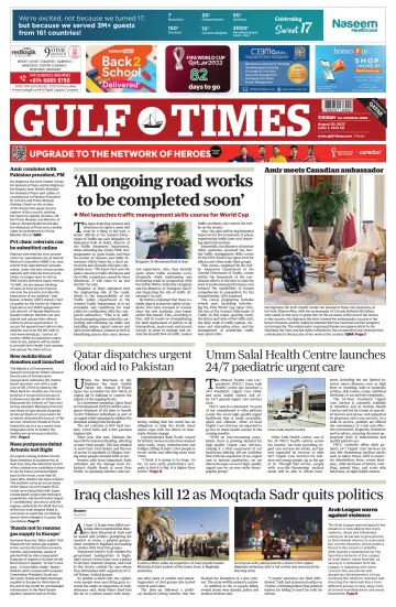 Gulf Times - 30 Aug 2022