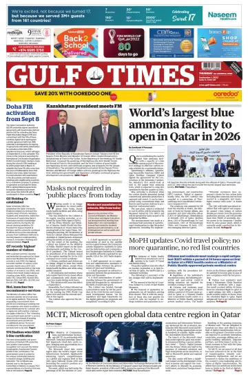 Gulf Times - 1 Sep 2022