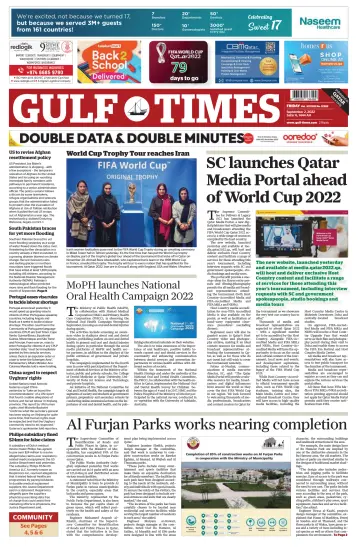 Gulf Times - 2 Sep 2022